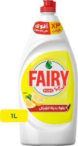 صابون سائل غسيل الأطباق فيري بلس برائحة الليمون
